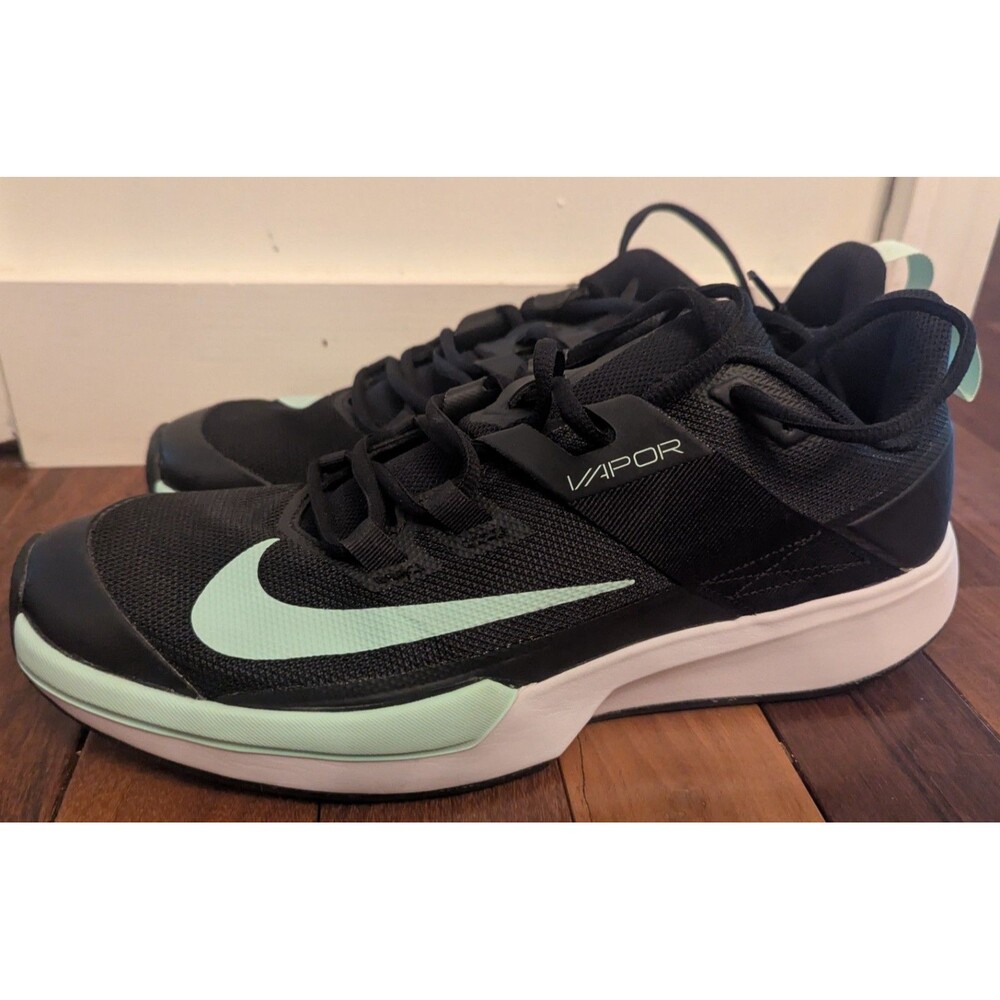 Nike Court Vapor Lite HC Men’s Size 10.5 Mint Foam Tennis Shoes DC3432-005 New